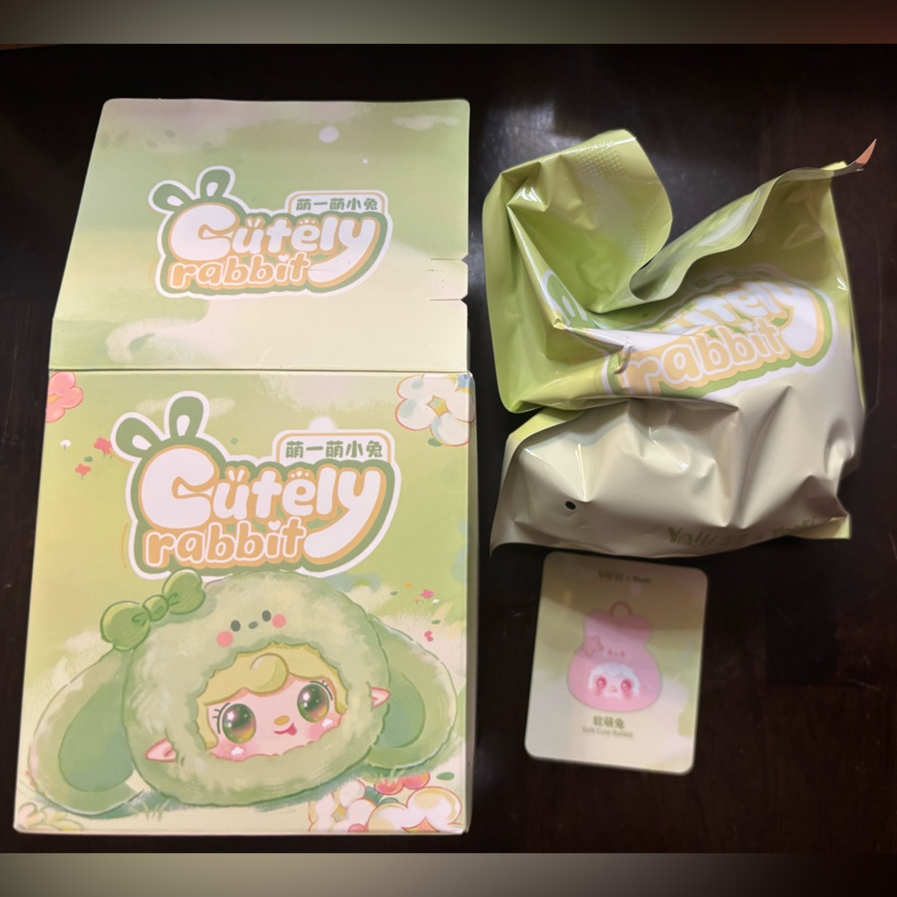 Yooki Cutely Rabbit Series Plush Blind Box Confirmed: Soft Cute Rabbit